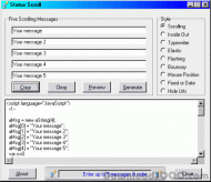 Status Scroll screenshot